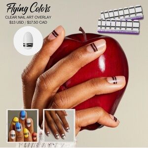 Color Street Nail Polish Strips: Flying Colors